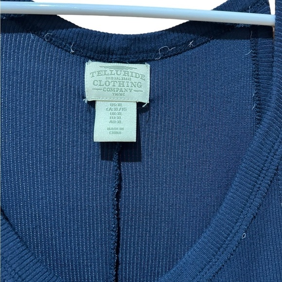 Telluride Clothing Company Blue Tank Top Women's Size XL - Picture 2 of 3